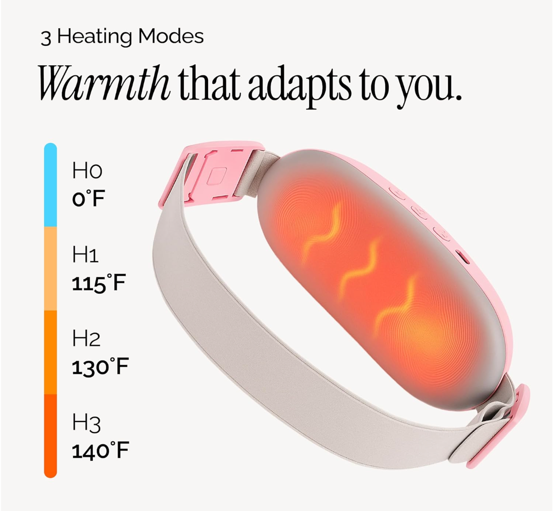 LunaEase Heat Belt
